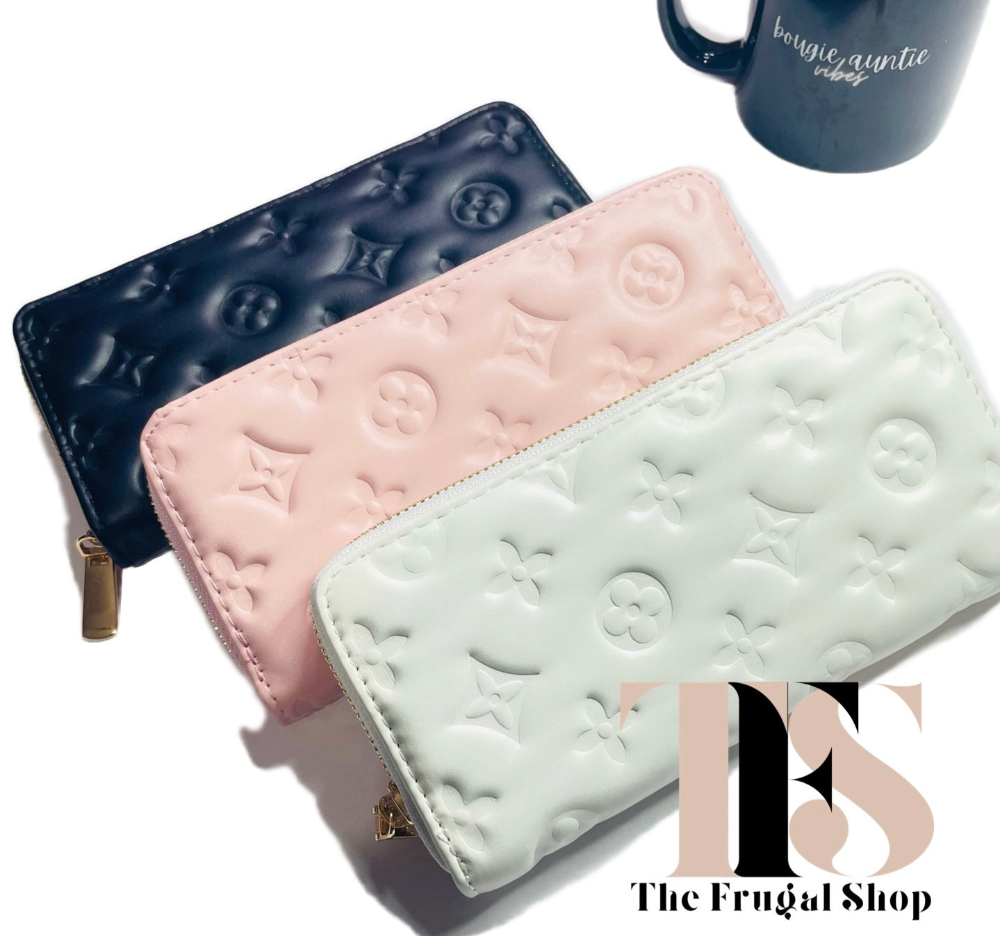 Puffy Accordion Long Wallet