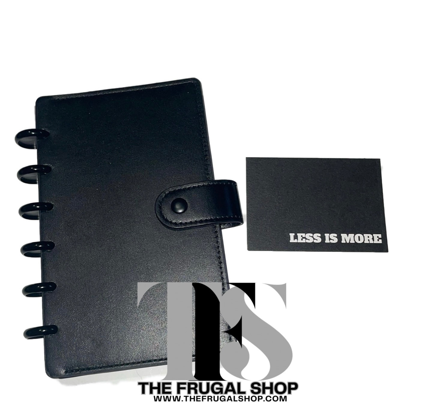 Less is More Double Sided Planner Card