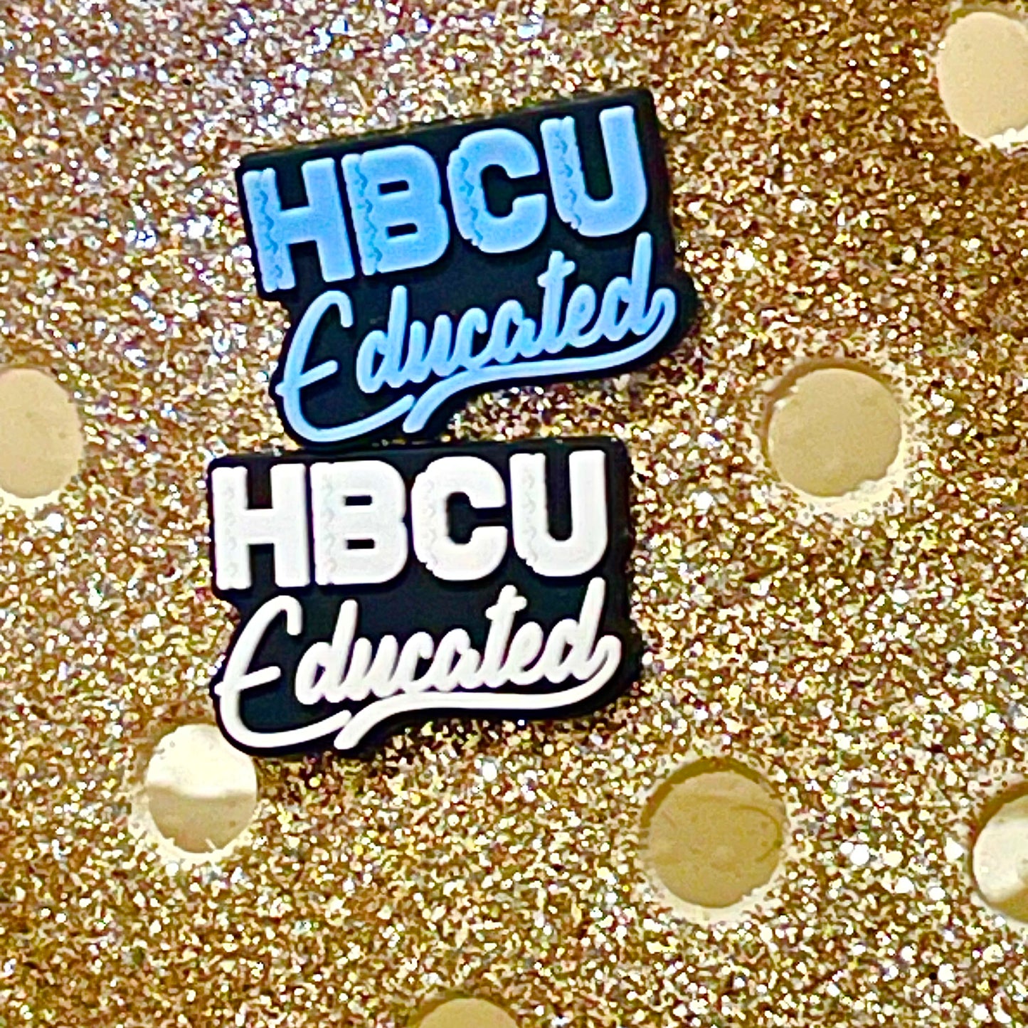 HBCU Educated Shoe Charms (Multiple Colors)