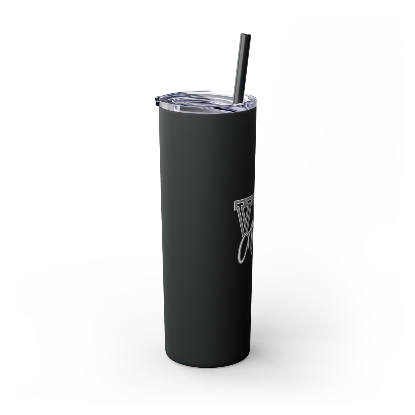 VUU Alumni Skinny Tumbler with Straw, 20oz