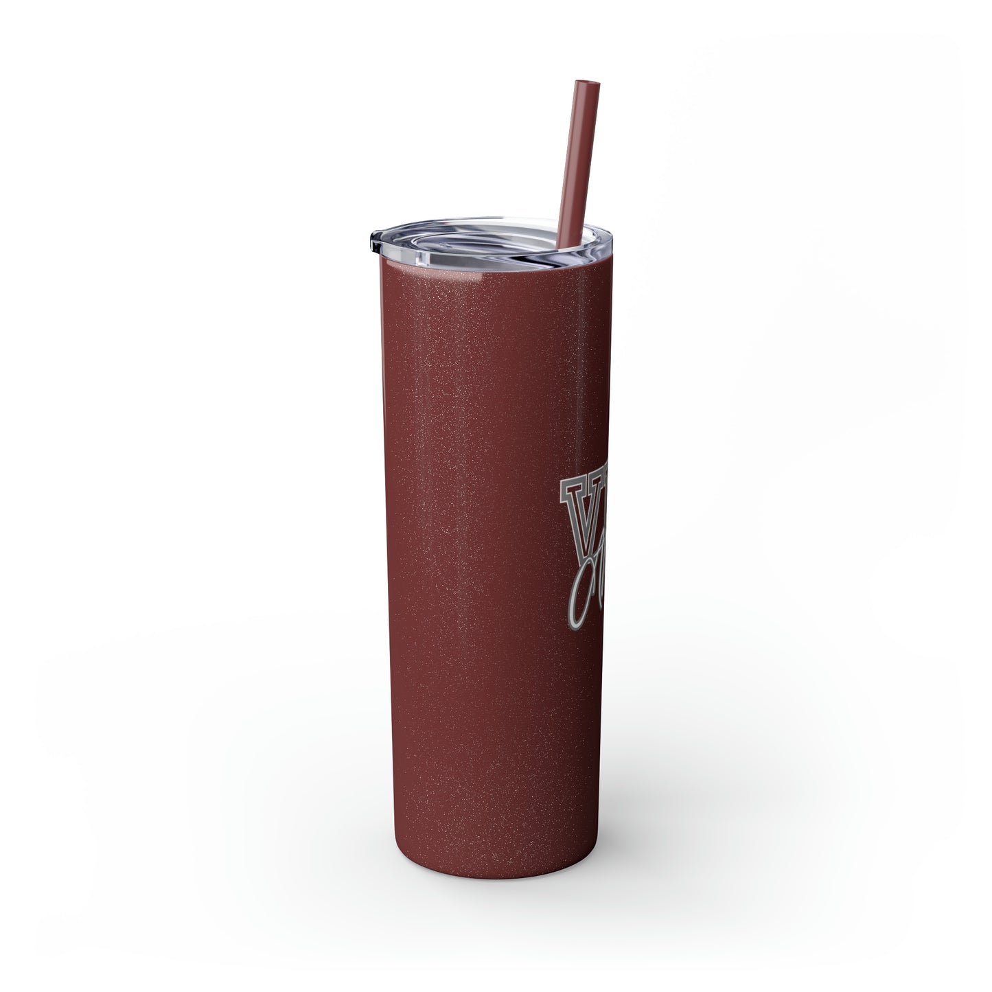 VUU Alumni Skinny Tumbler with Straw, 20oz