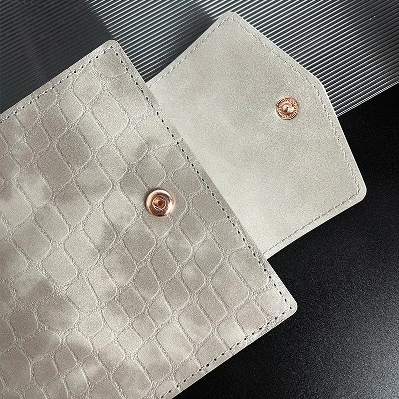 Gray Croco Textured Micro Discbound Album