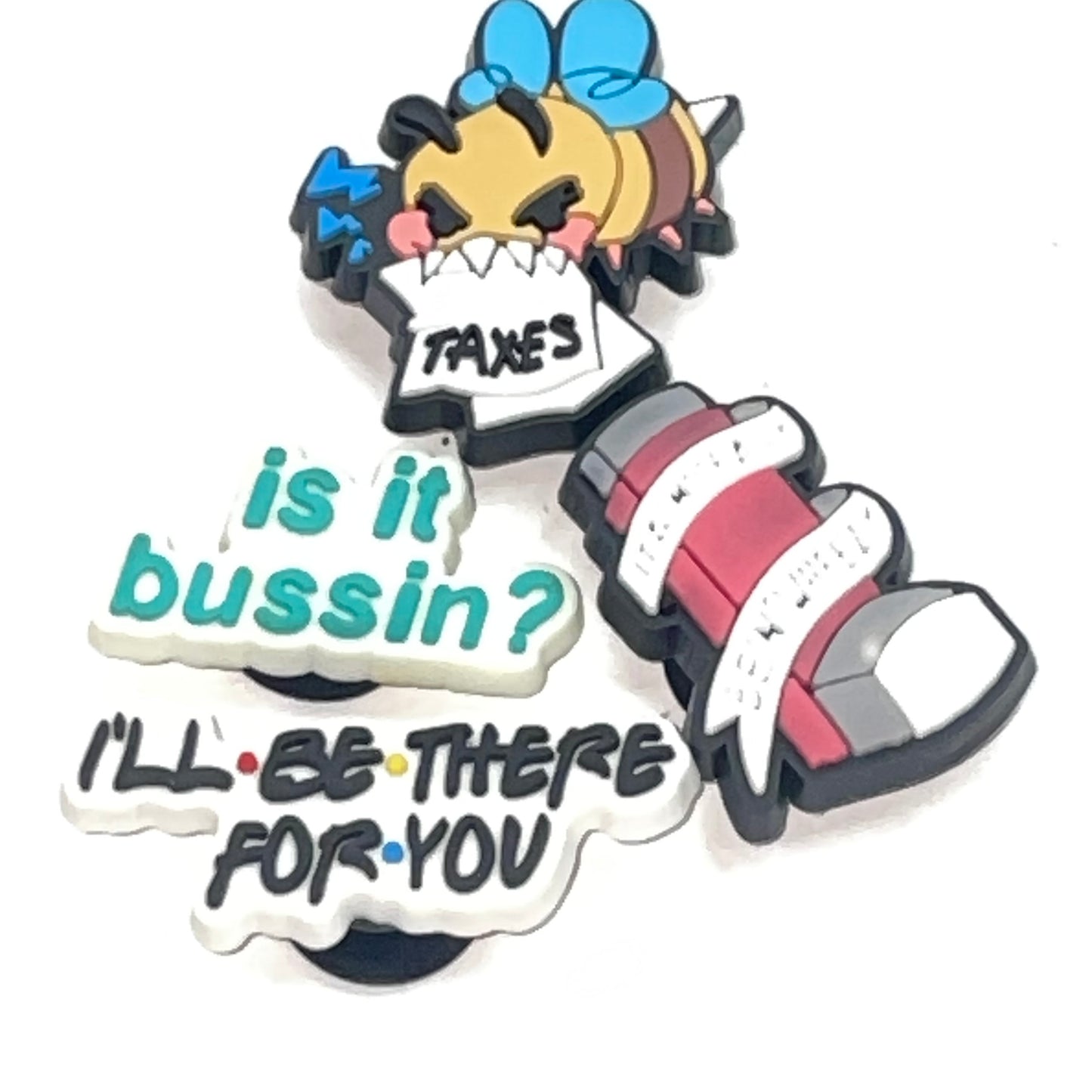 Random Quotes Shoe Charm