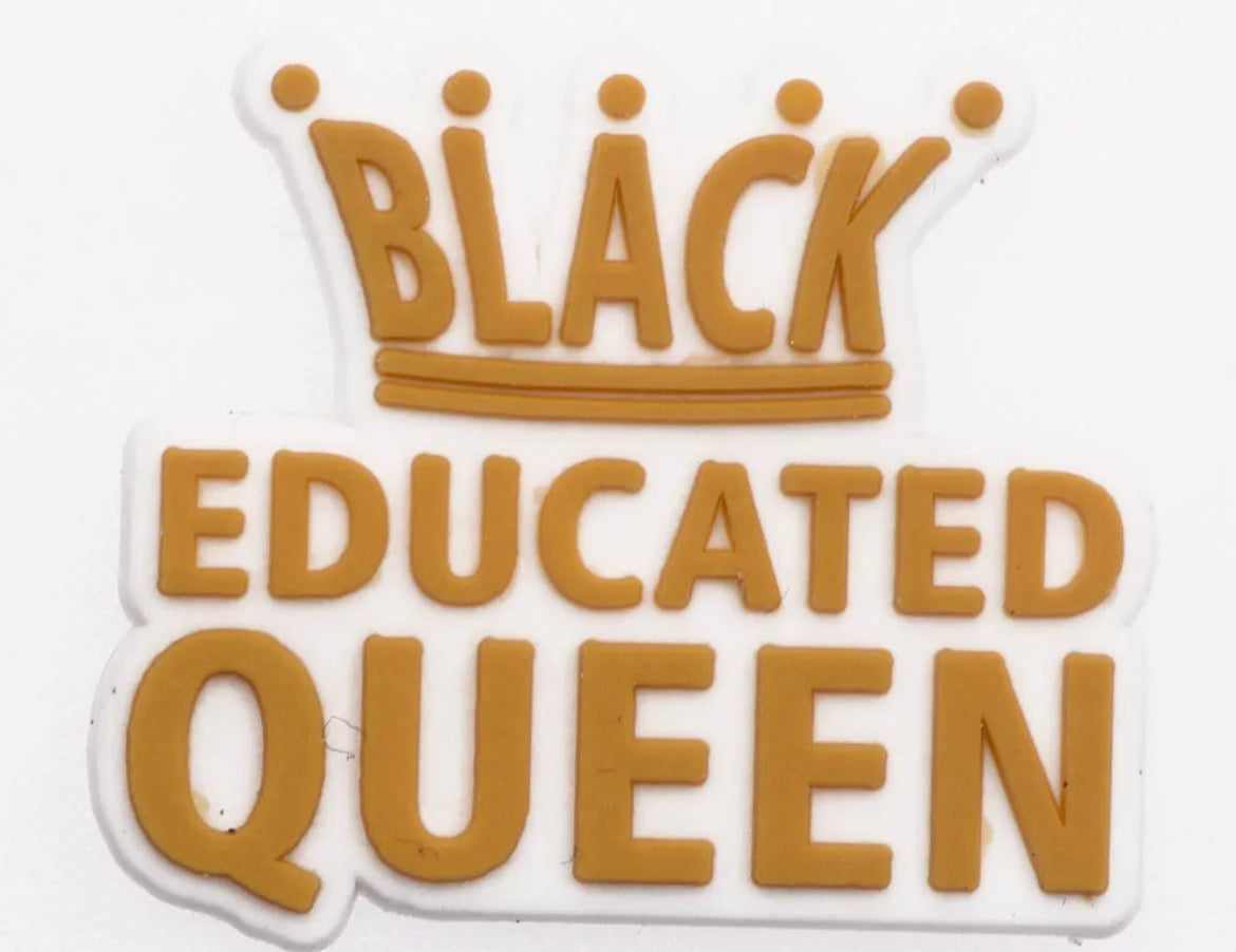 HBCU Educated, Made, Matters Shoe Charm