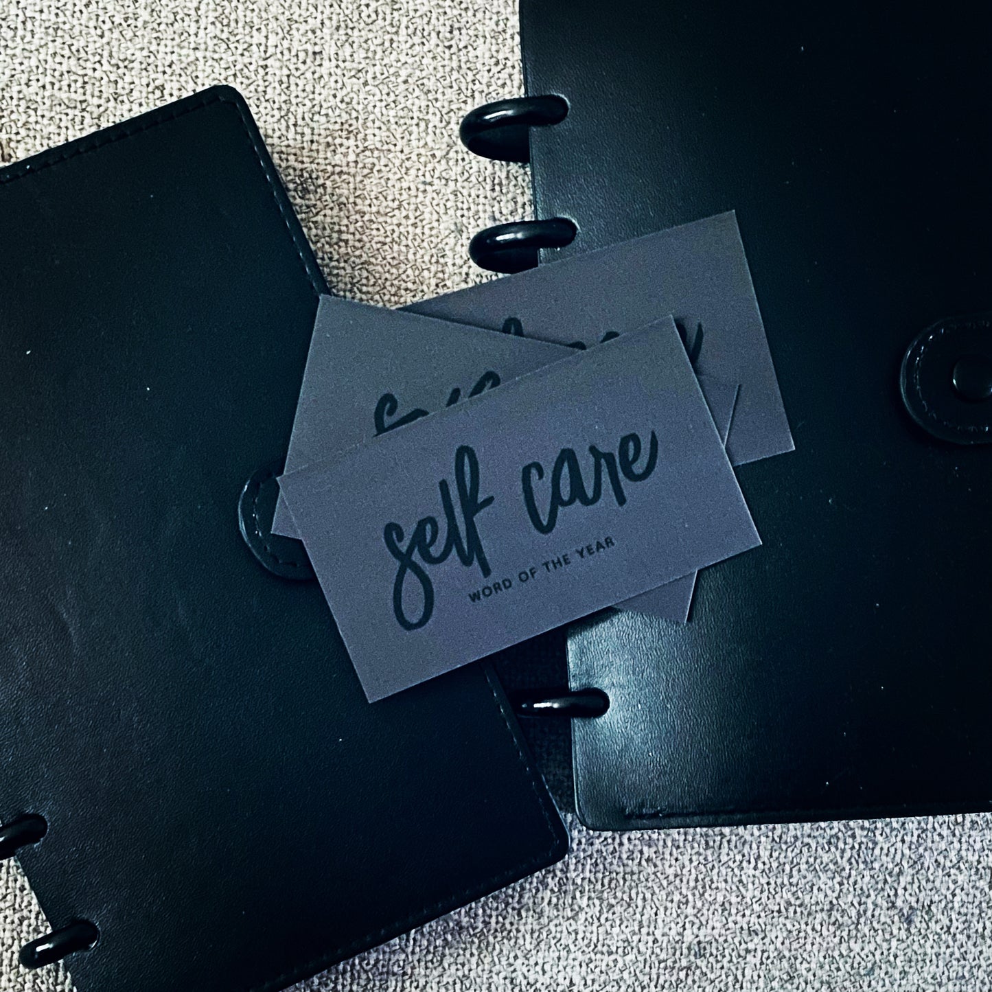 Self Care Word of the Year Planner Card