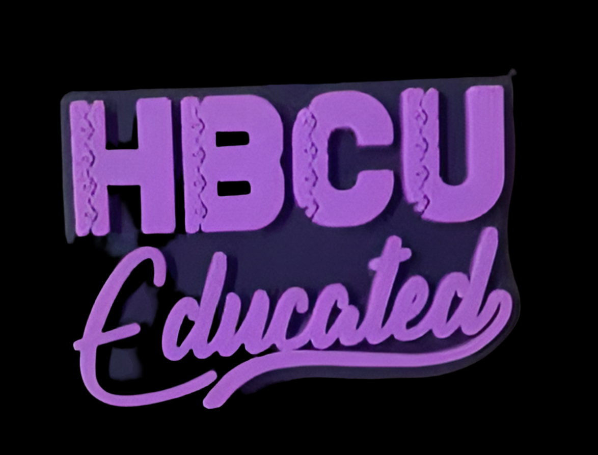 HBCU Educated Shoe Charms (Multiple Colors)