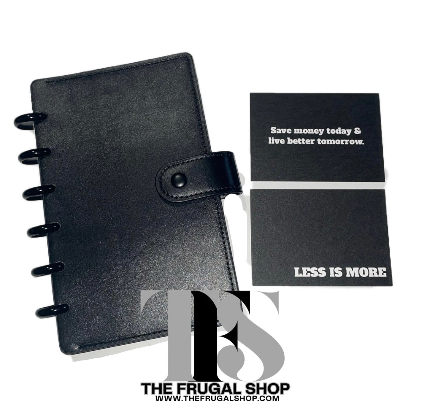 Less is More Double Sided Planner Card