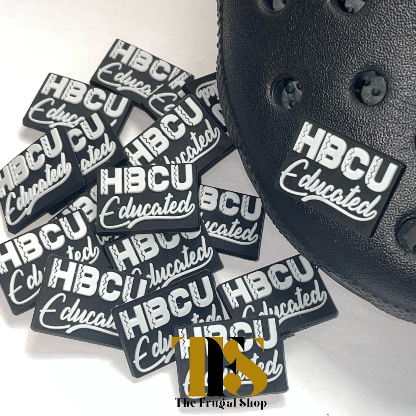 HBCU Educated Shoe Charms (Multiple Colors)