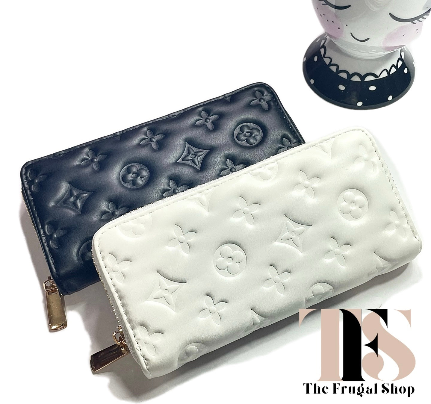 Puffy Accordion Long Wallet