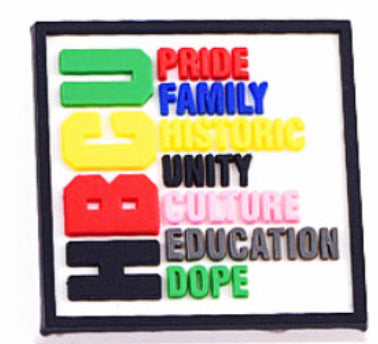 HBCU Educated, Made, Matters Shoe Charm