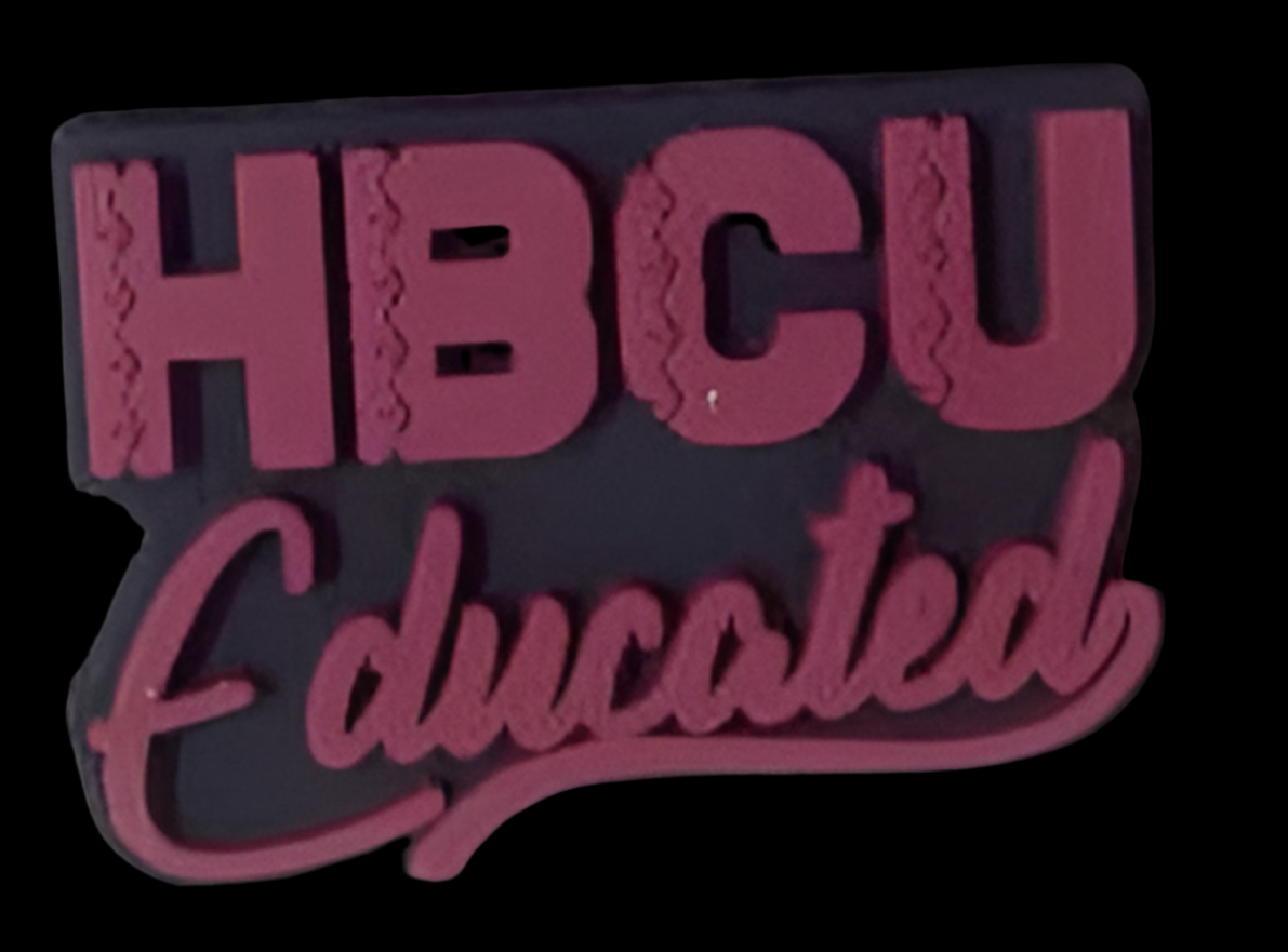 HBCU Educated Shoe Charms (Multiple Colors)