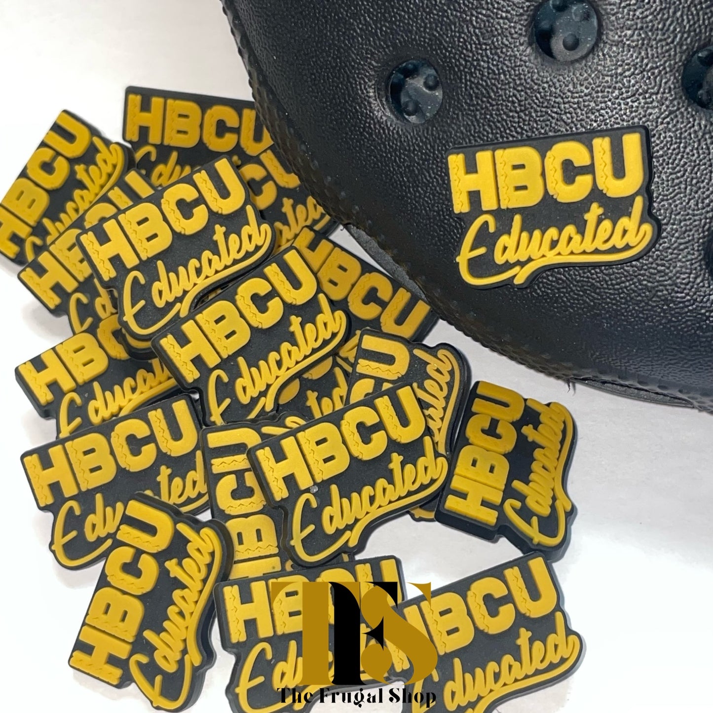 HBCU Educated Shoe Charms (Multiple Colors)