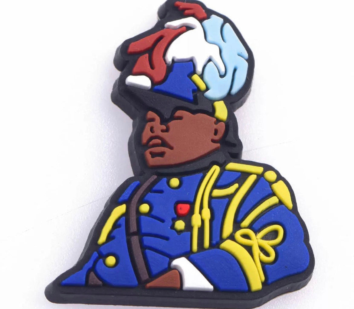 Black History Legends and Quotes Shoe Charm