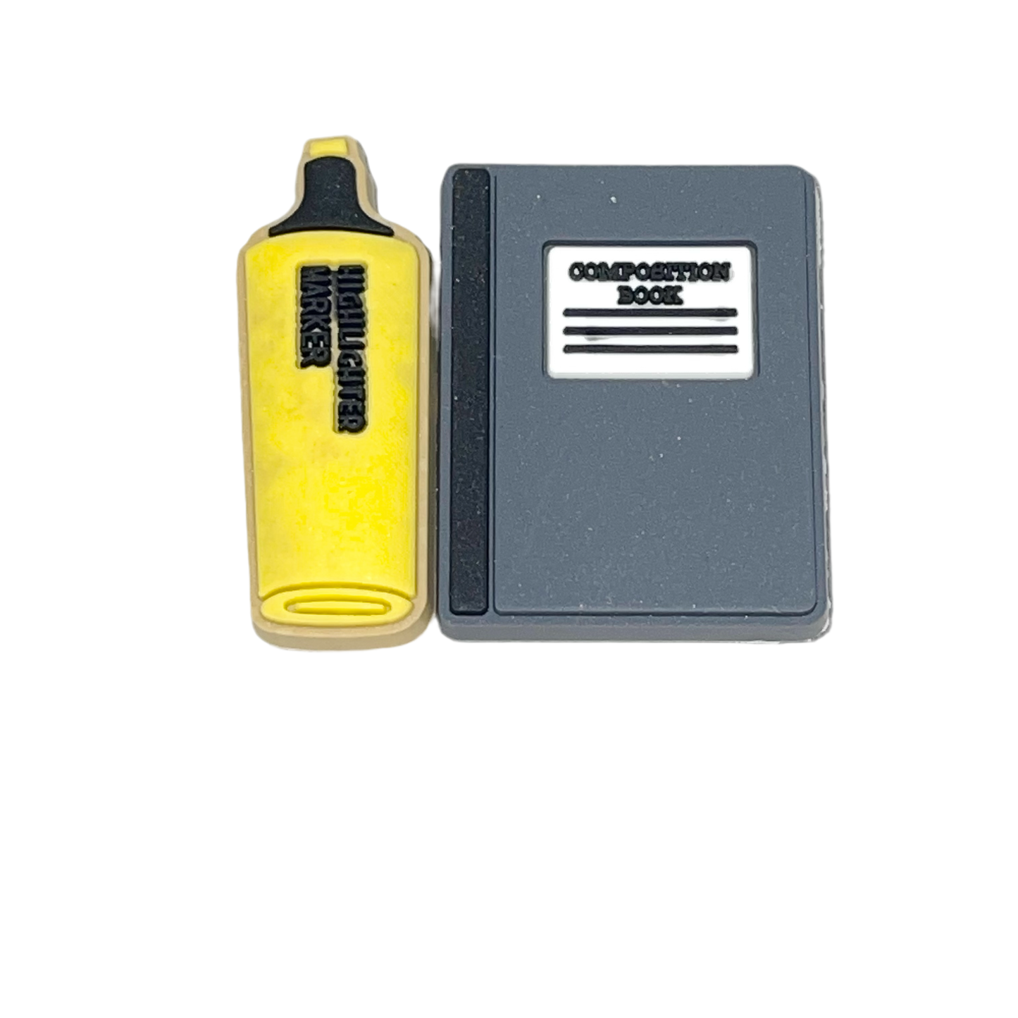 Composition Notebook | Highlighter Shoe Charm