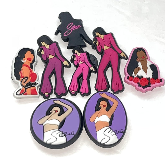Singer Selena Shoe Charm