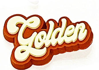 Golden Shoe Charm