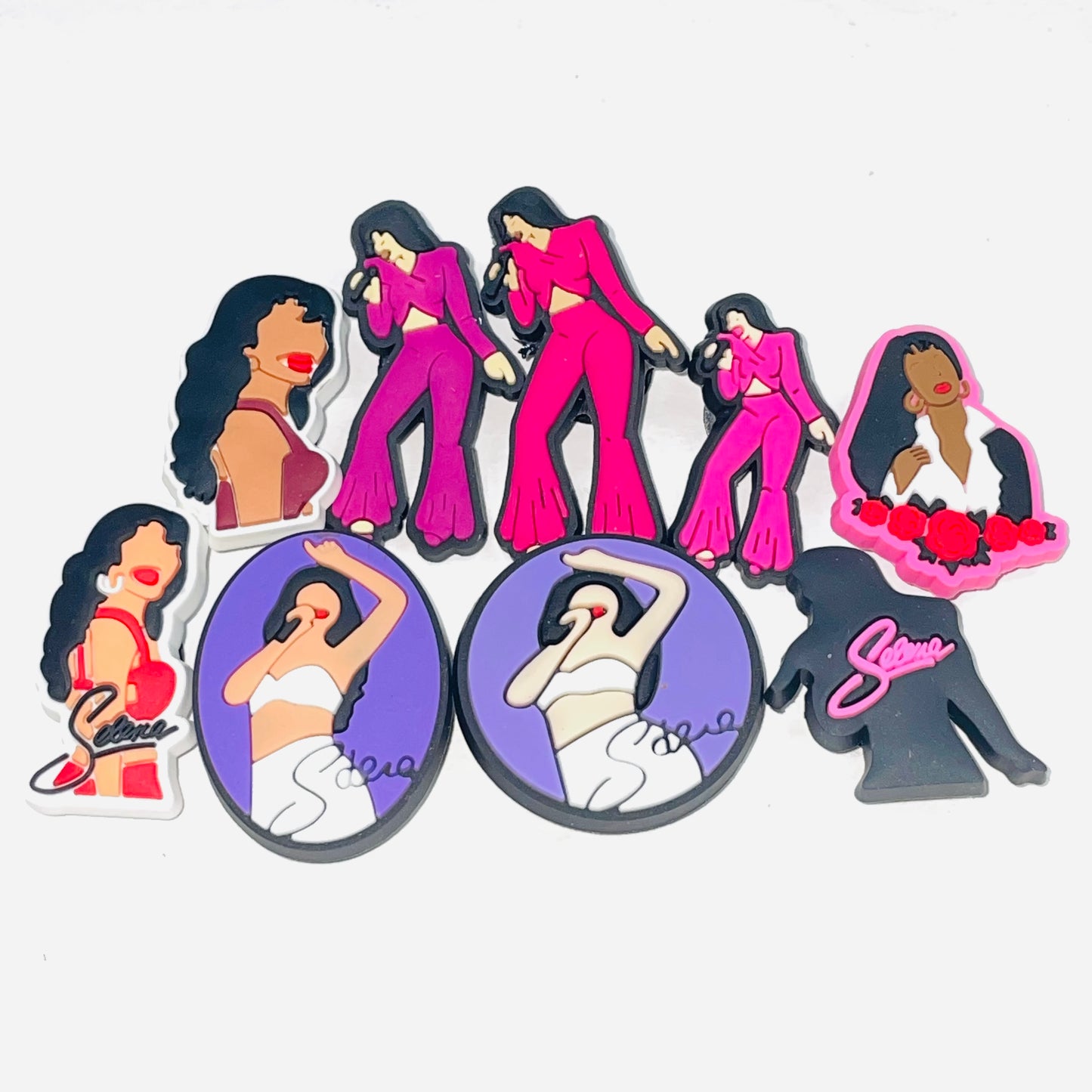 Singer Selena Shoe Charm