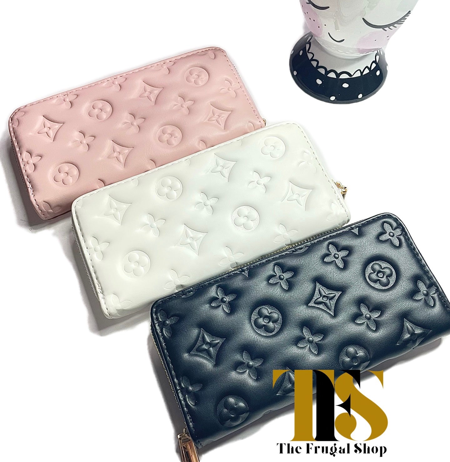 Puffy Accordion Long Wallet