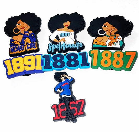HBCU Girl Shoe Charm
