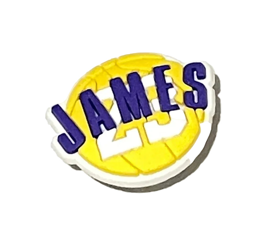 Legend Sports Leaders Jackie Robinson, Michael Jordan, Lebron James Shoe Charms