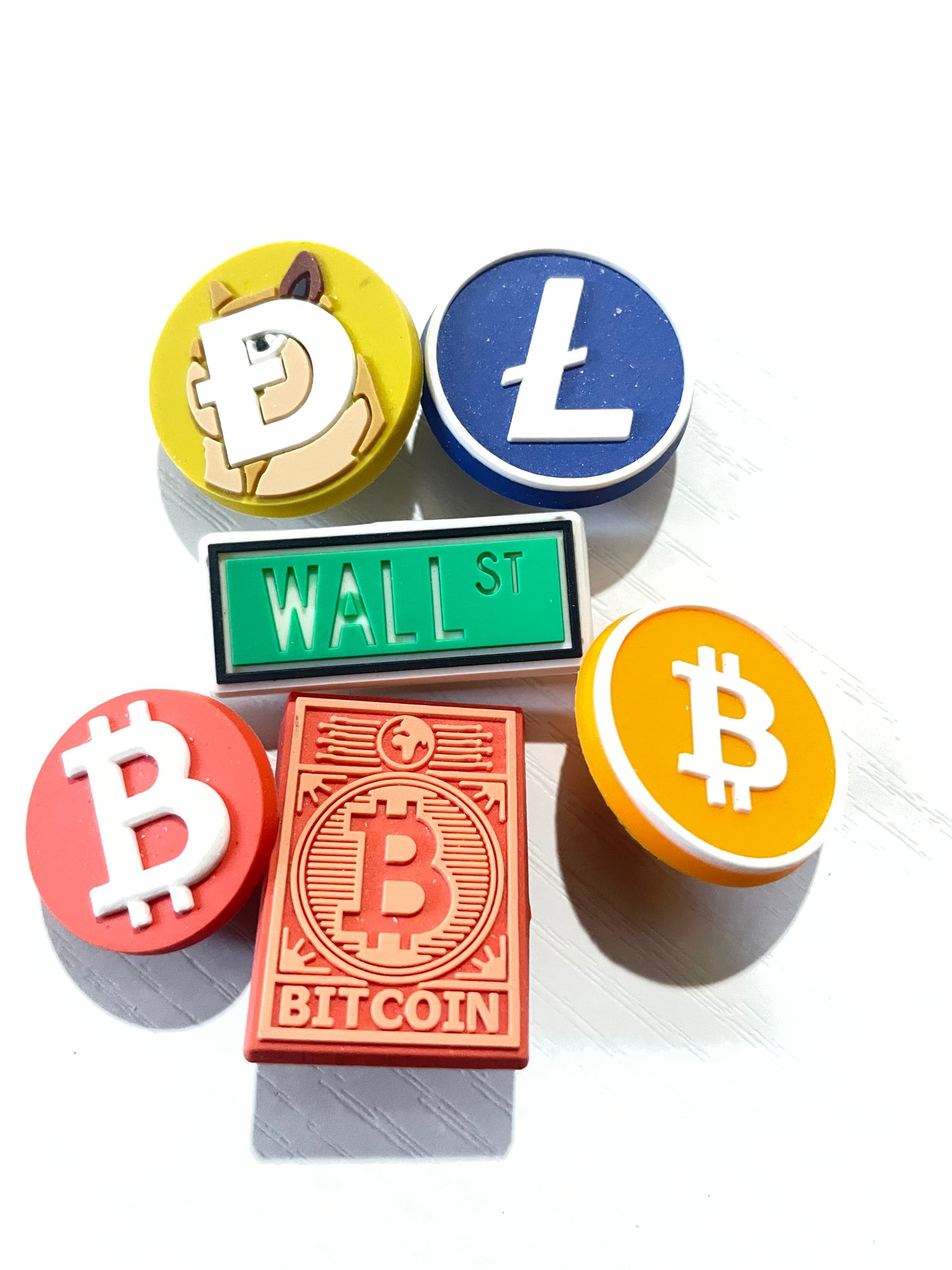 Wall Street Investing Crypto Vibes Shoe Charm Bundle
