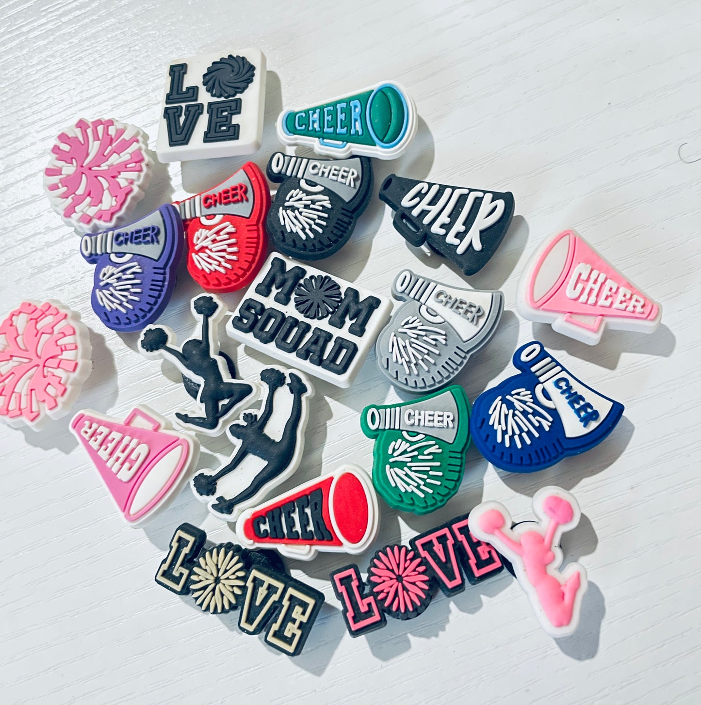 Cheerleader Sport Shoe Charm