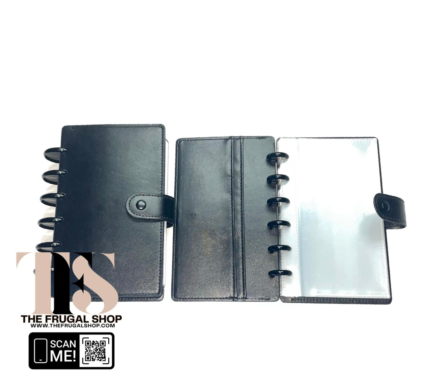 Discbound Transparent Pockets for our Discbound Systems (Black Smooth Cover & Croco Textured Style)