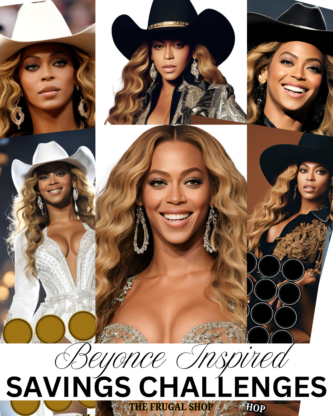 Beyoncé-Inspired "Cowboy Carter" Savings Challenge Bundle | Printable Instant Download
