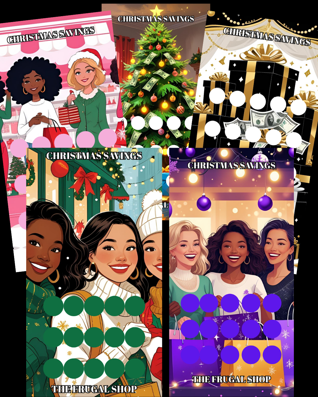 Budget Like a Boss This Christmas Savings Challenge Printable Bundle