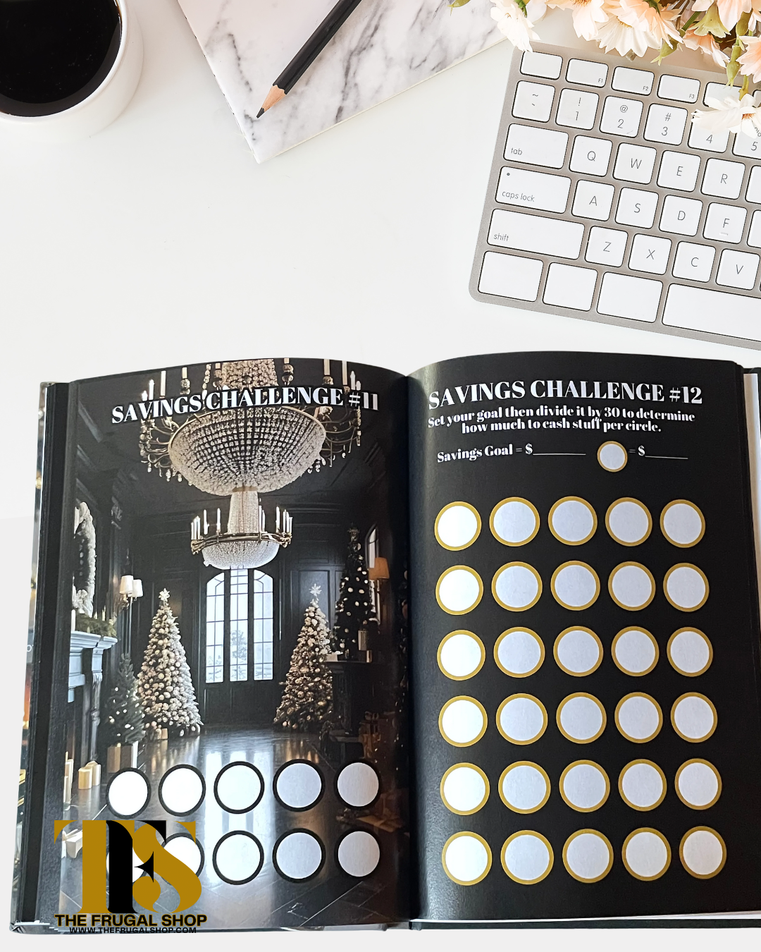 Christmas Party Budget Planner | Holiday Event Organizer | Gift & Expense Tracker + Savings Challenges