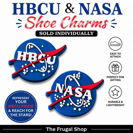 HBCU & NASA Shoe Charm