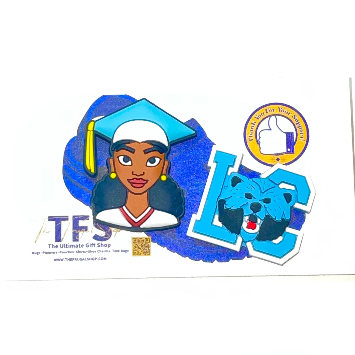 HBCU Livingstone College Charm Bag
