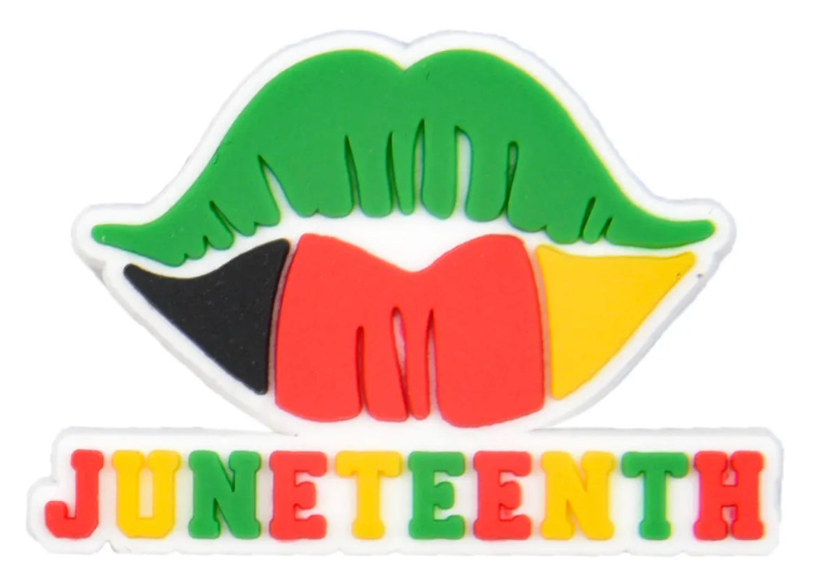 Juneteenth Shoe Charms