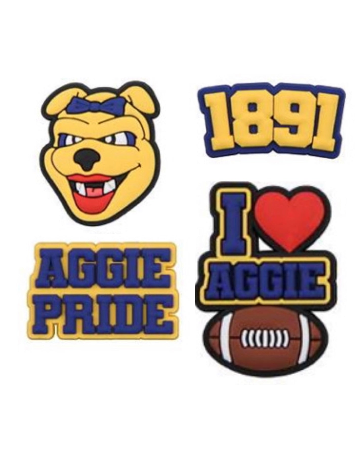 HBCU Aggie Pride Shoe Charm