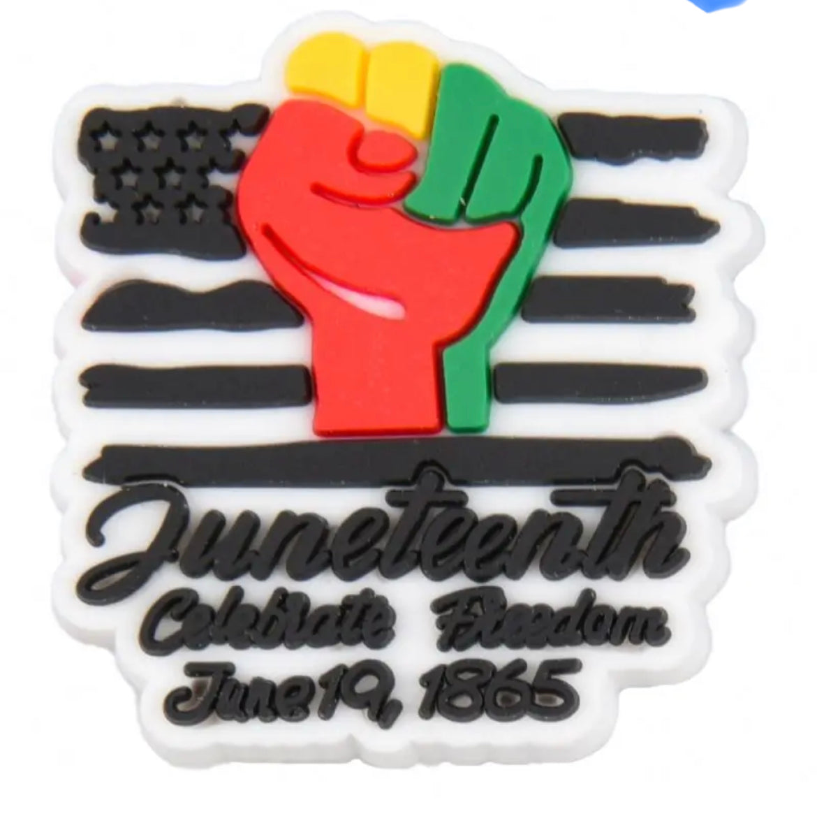 Juneteenth Shoe Charms