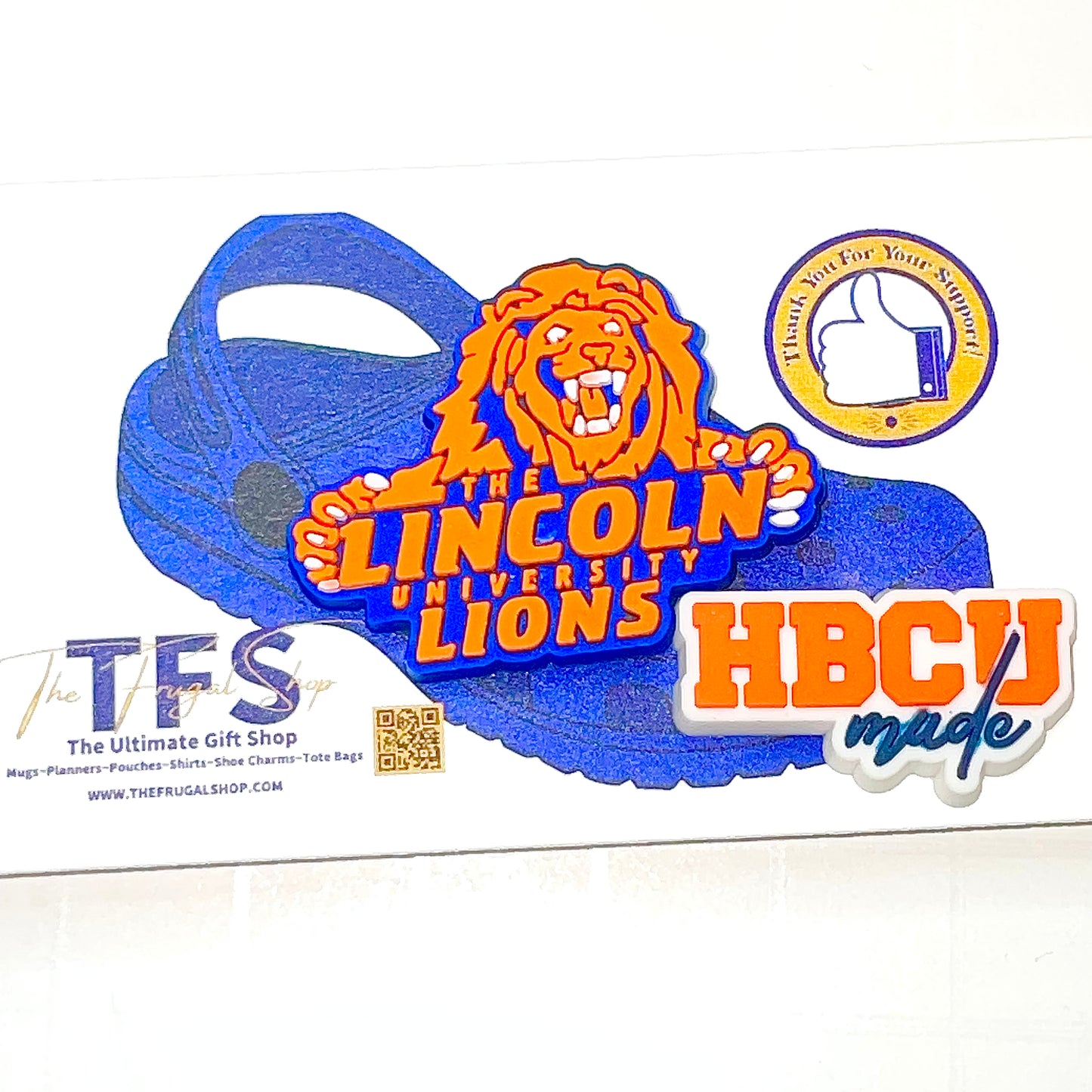 HBCU Lincoln Charm Bag
