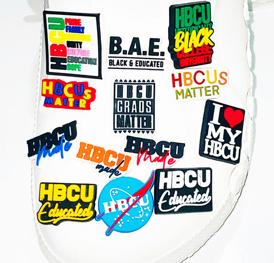 HBCU Shoe Charm | HBCU Phrases - HBCU Pride