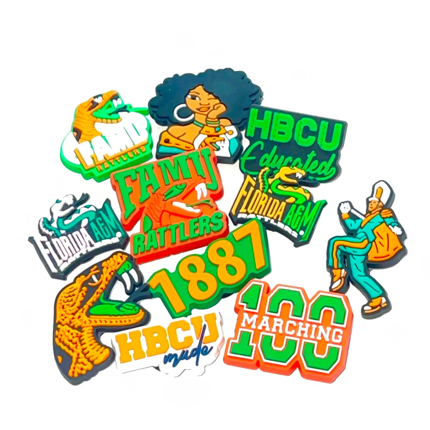 HBCU FAMU Shoe Charm