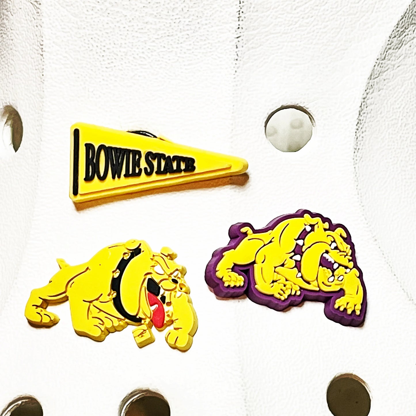 HBCU Dog Mascot Shoe Charms