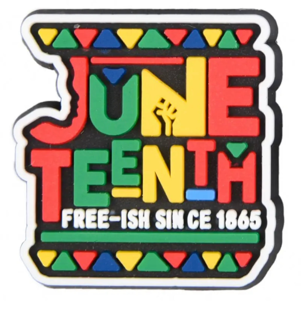 Juneteenth Shoe Charms
