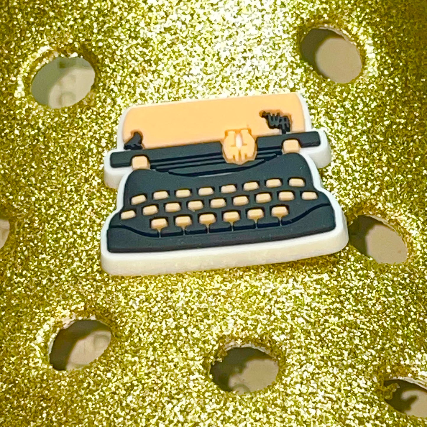 Typewriter Shoe Charm