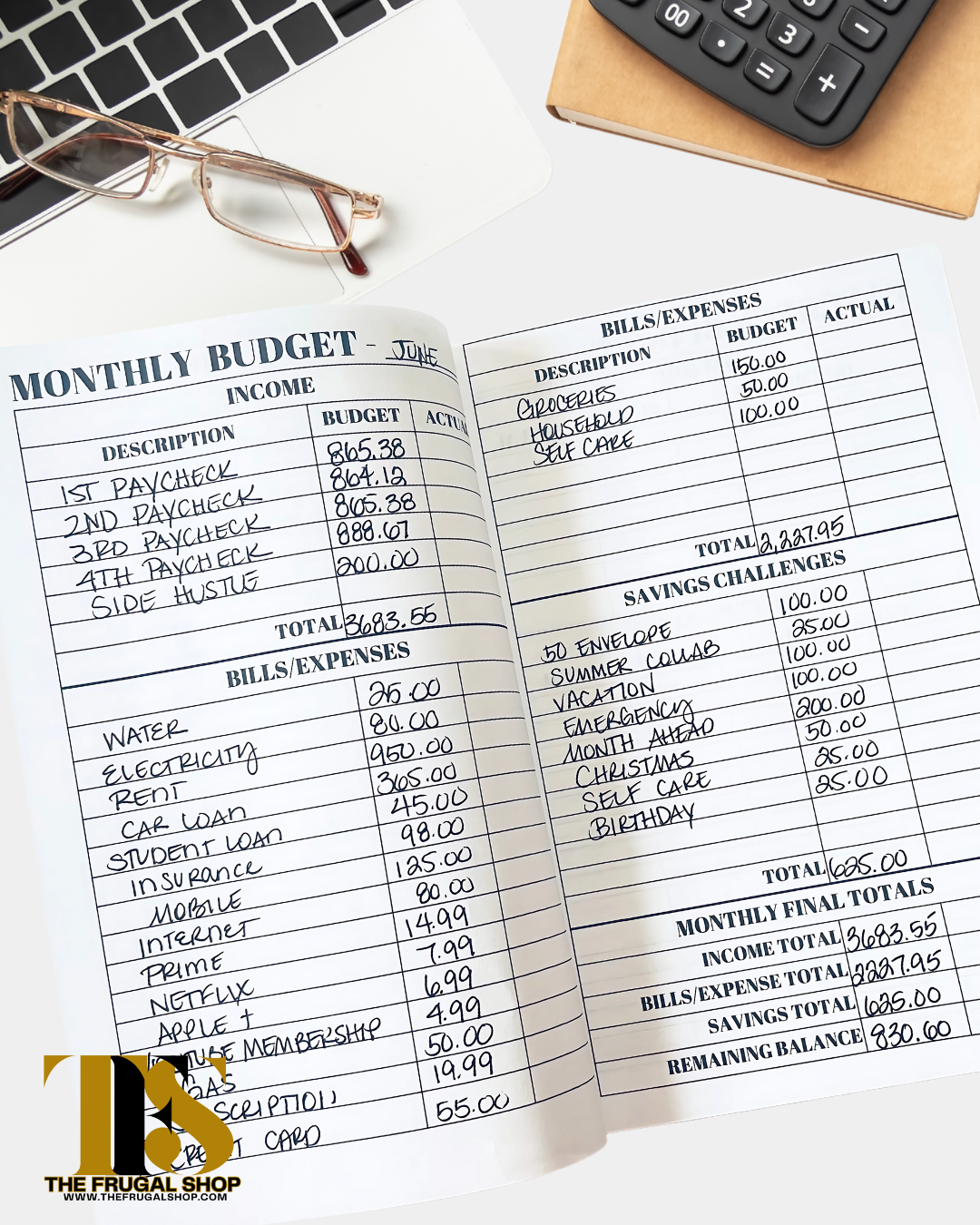 Smart Money Moves Budget Planner – Undated Financial Planner for Real Results (Pink or Green Cover) Track. Save. Grow. Cash Stuffing • Budgeting • Financial Goals