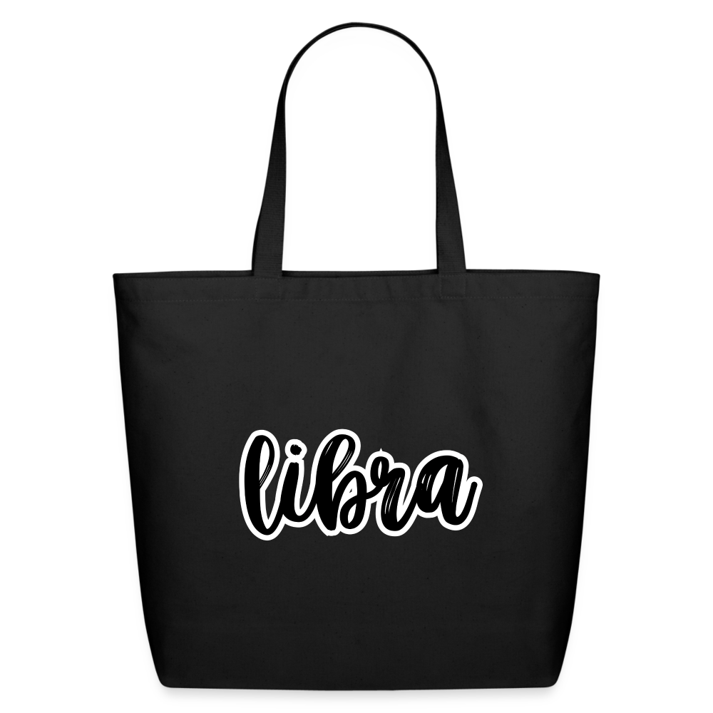 Libra Eco-Friendly Cotton Tote - black