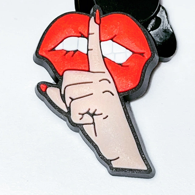 Lips 👄 Shoe Charm