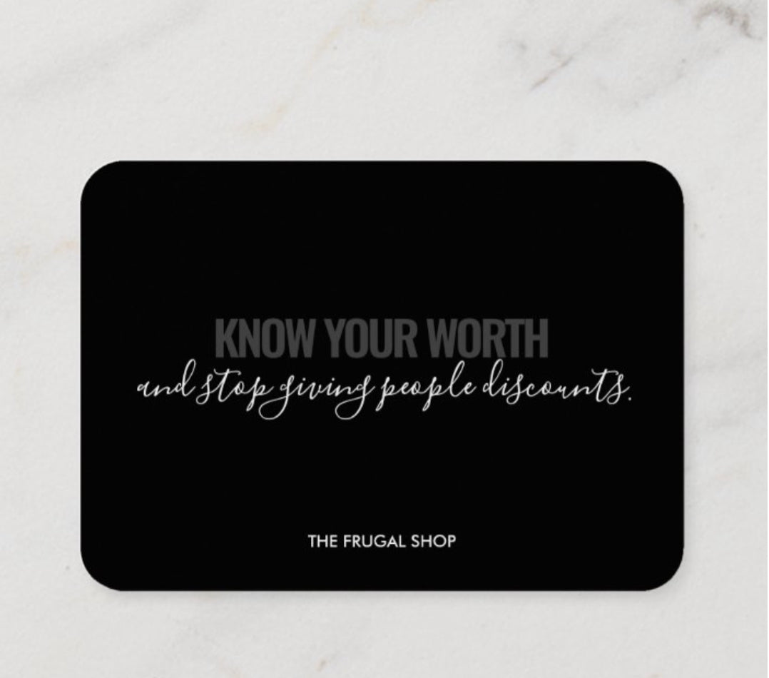 Manifest It Millionaire Double Sided Planner Card
