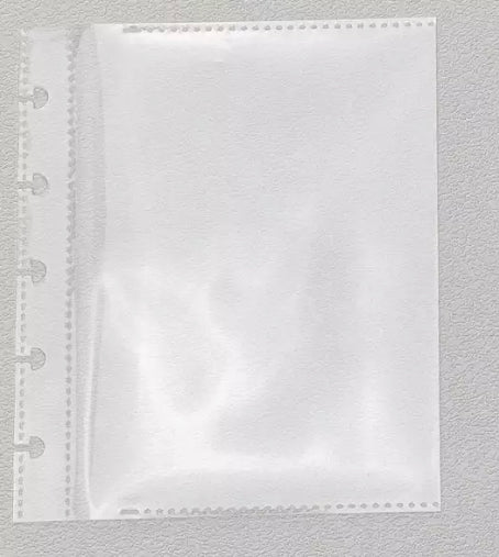 Frosted 5 Discs 4x6 Transparent Cover Discbound Album