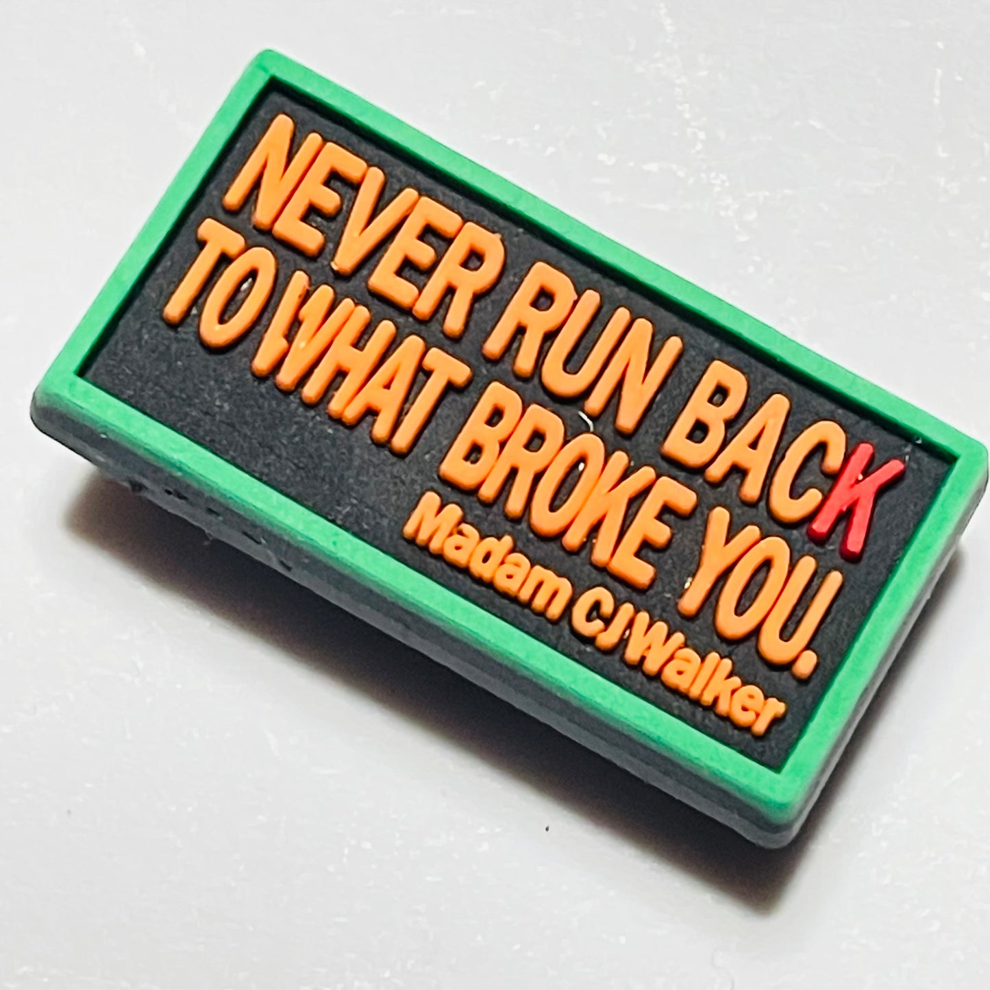 Black History Legends and Quotes Shoe Charm