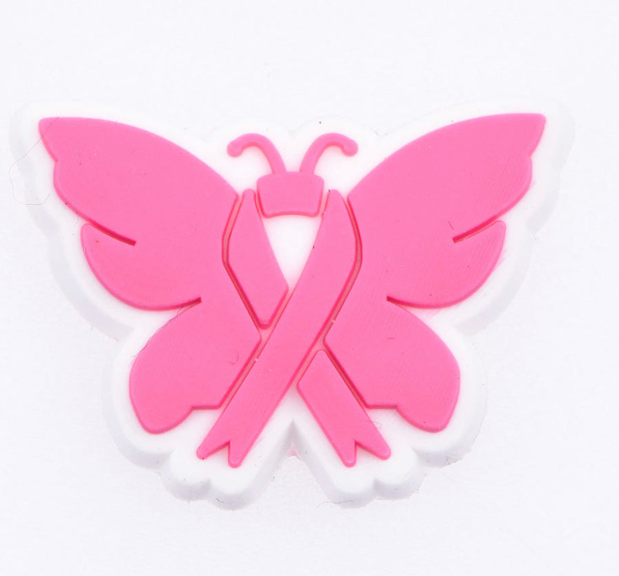 October Awareness Ribbon Shoe Charms | Breast Cancer | Down Syndrome | Liver Cancer | Men’s Health | World Mental Health Day