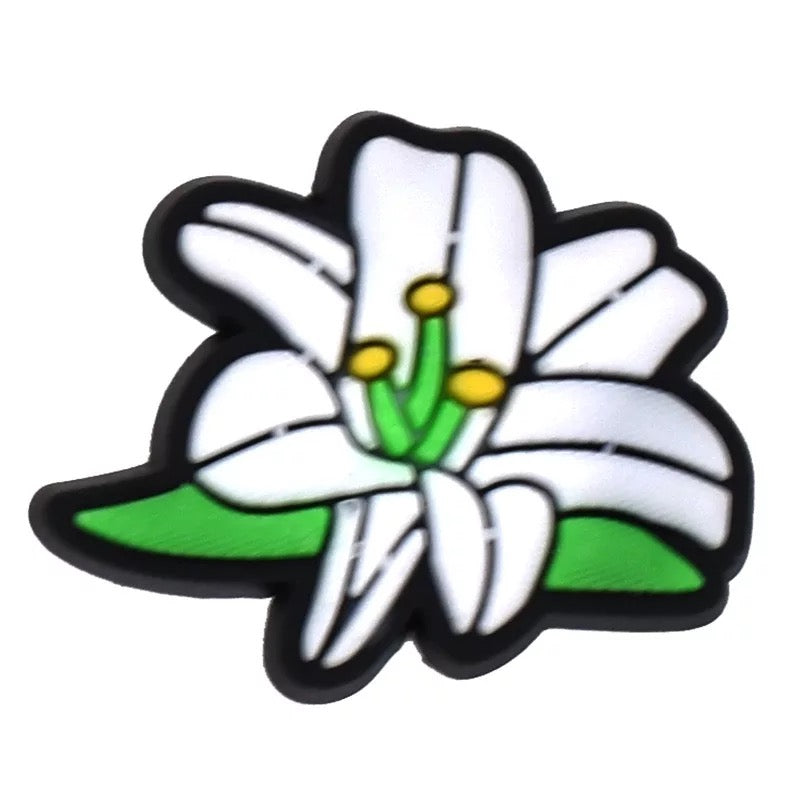 Flower Plants Shoe Charm