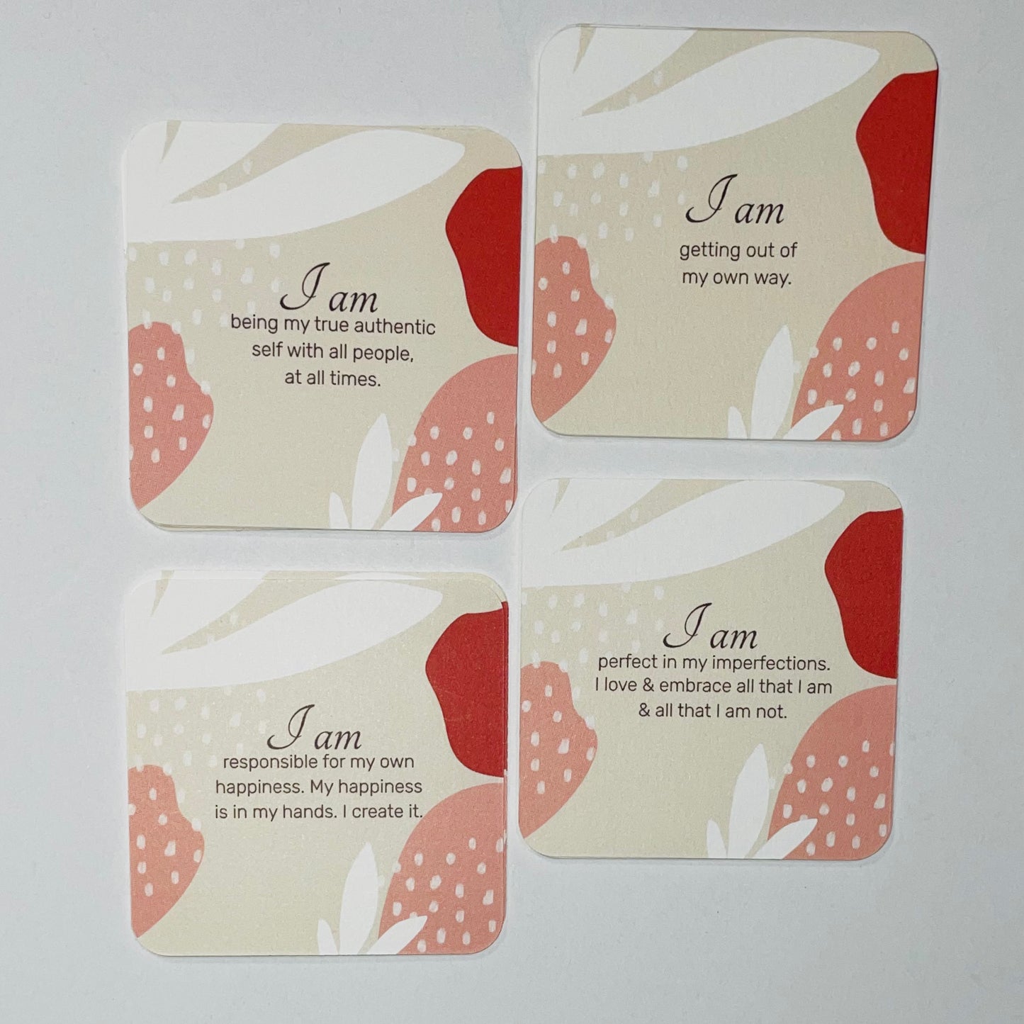 I Am Affirmation Planner Cards